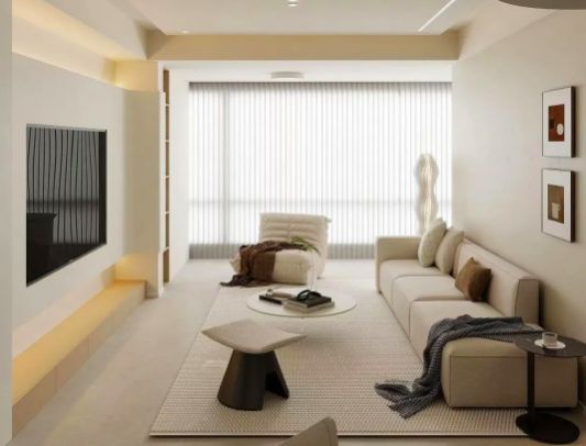 南阳业之峰装饰呈现113㎡现代风格家居筑就静谧雅居(图3)