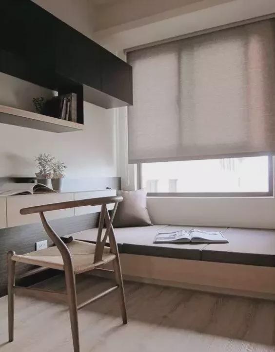 榻榻米+书桌的完美融合设计令人赞叹不已！(图2)