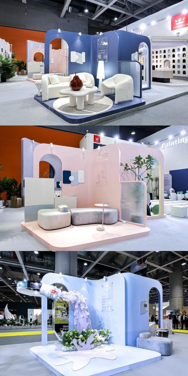 芬琳漆闪耀2024广州设计周：环保色彩定义未来家居新风尚