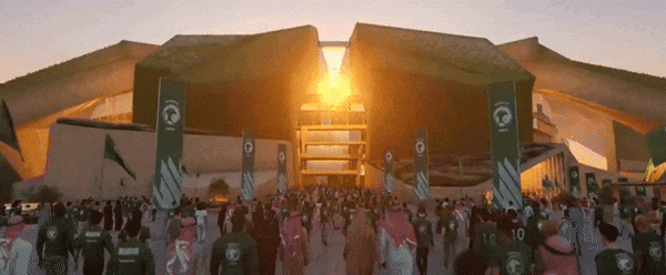 破土而出沙特2034世界杯的最大场馆概念设计惊艳亮相(图6)