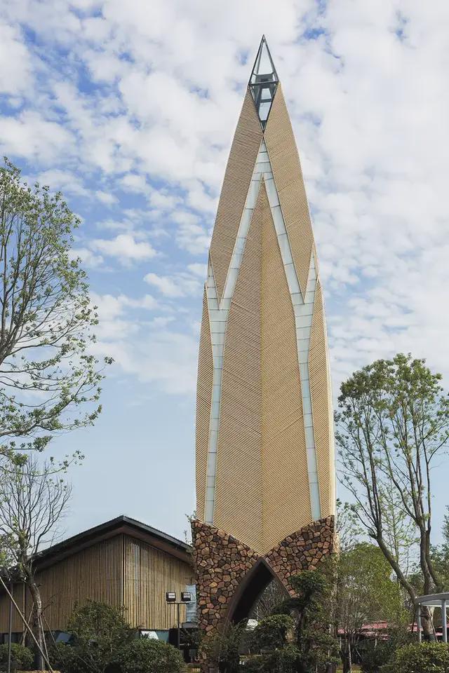 kaiyun入口：在中国7座以“竹笋”为​设计理念​的建筑(图6)