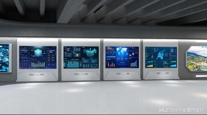 kaiyun网站：公司展厅设计装修公司-深圳信可威(图4)