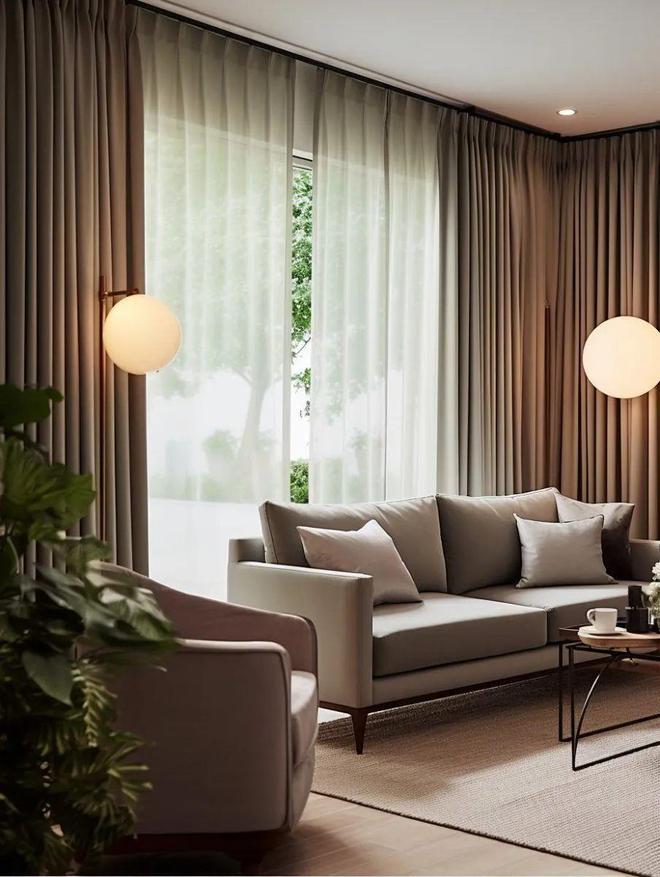 软装设计的灵魂要素窗帘选对家立马贵10倍！(图2)