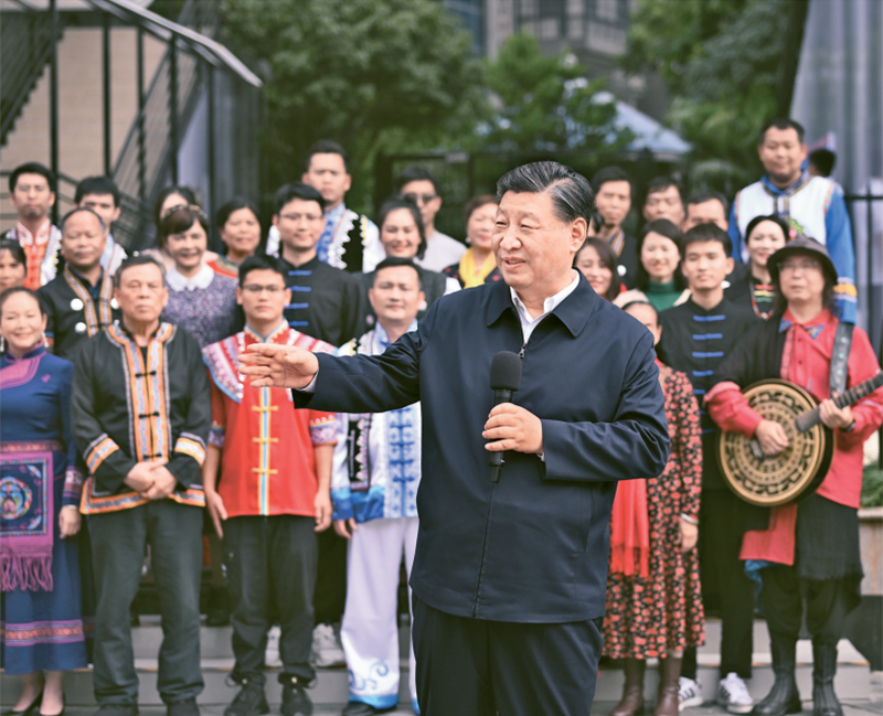 习近平：以中国式现代化全面推进强国建设、民族复兴伟业(图7)