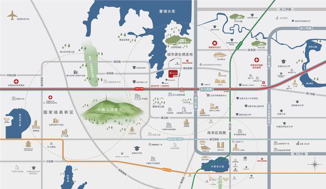 合肥金隅中交山湖云筑售楼中心-户型-评价如何-全面介绍