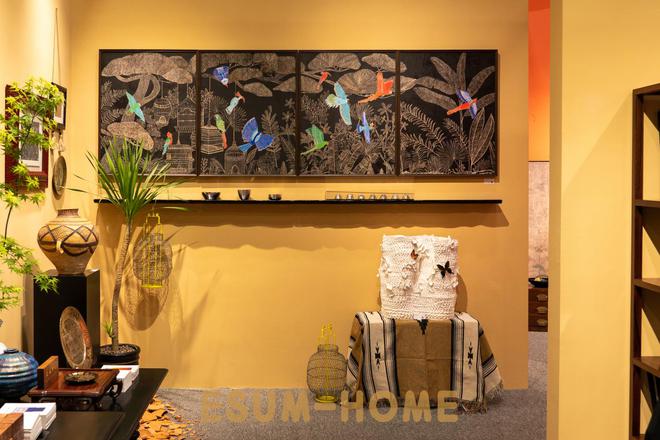 kaiyun网站：东方美学的当代叙事：一心为家于第55届中国家博会的惊艳亮相(图9)