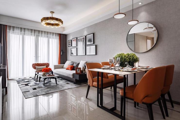 现代时光之“夏”软装设计案例分享(图4)