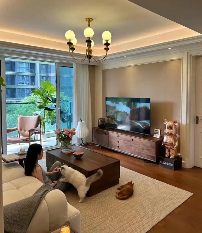 北京独居美女晒出139平米洋房一进去就不想出来装修很好看(图2)