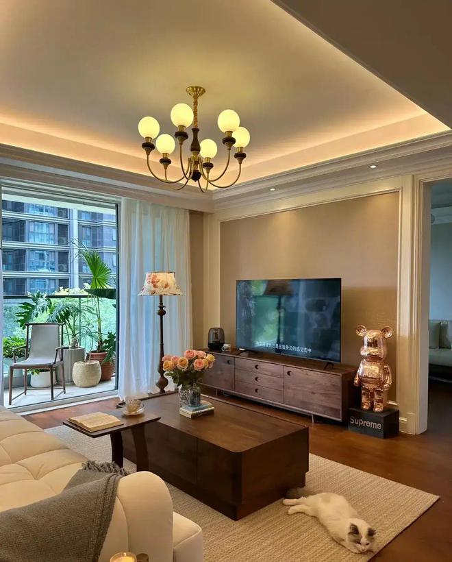 北京独居美女晒出139平米洋房一进去就不想出来装修很好看(图4)