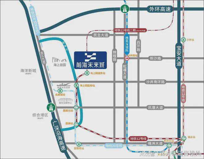 卓越前海未来城有双度假泳池、儿童乐园、环形跑道等多重主题(图12)