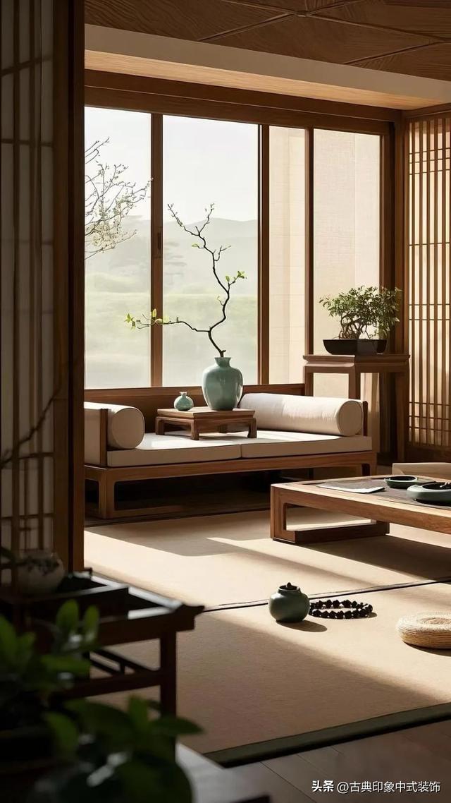 kaiyun：宋代中式风格空间现代人内心深处对返璞归真的渴望(图7)