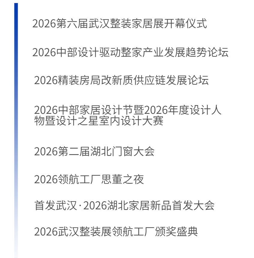 kaiyun：开年第一展2026第6届中部武汉整装家居门窗展定档3月15-17日(图5)