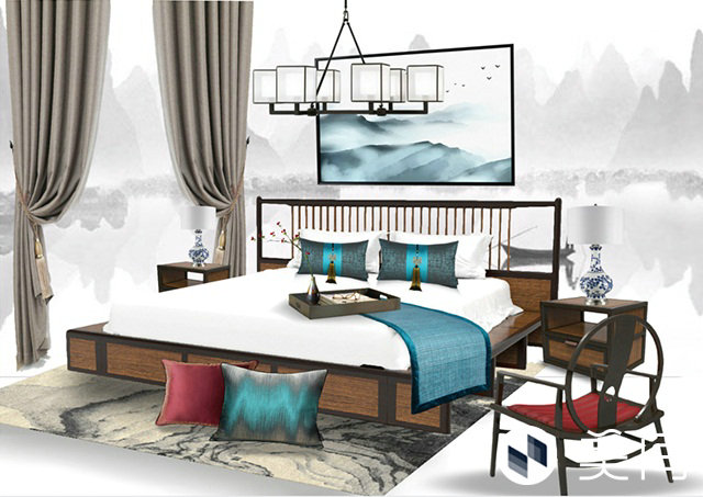 15款软装搭配哪款才是你理想的“东方家居生活”？(图4)