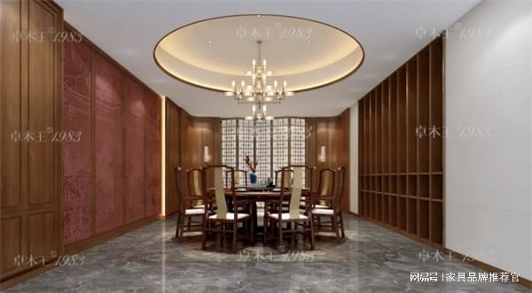 大宅整装：为家居空间注入了自然与质朴的美感卓木王红木(图2)