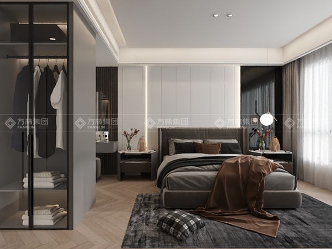 kaiyun：115㎡简约风·简洁利落中的温馨生活空间(图4)