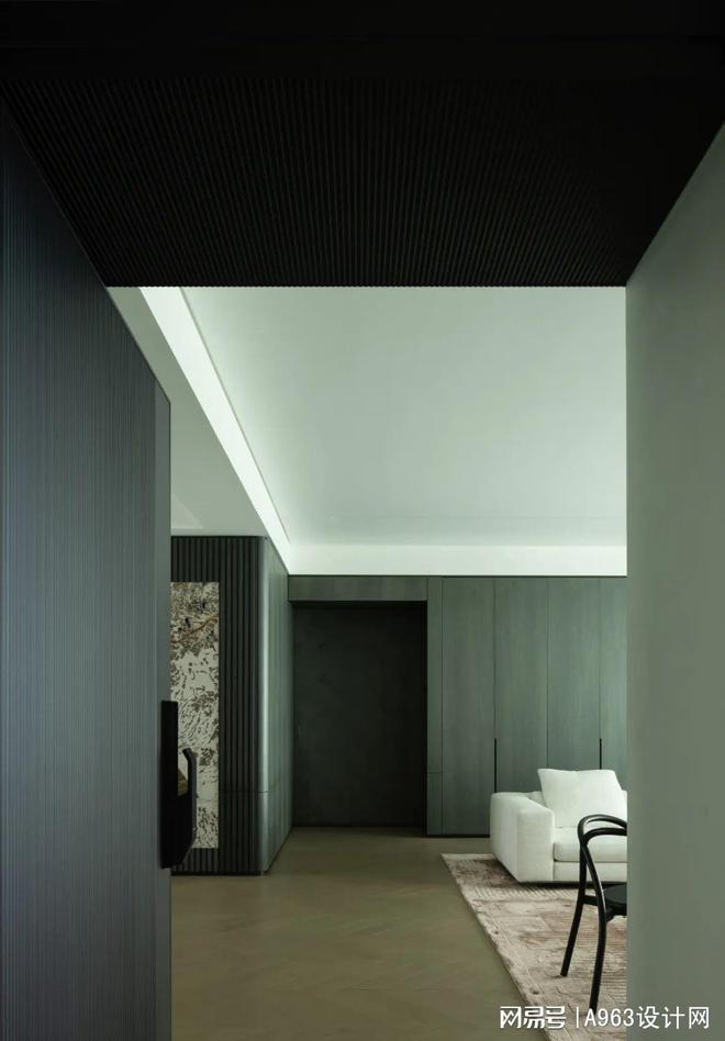 巨人设计新作丨338㎡后现代独白住宅-财神万利公馆(图2)