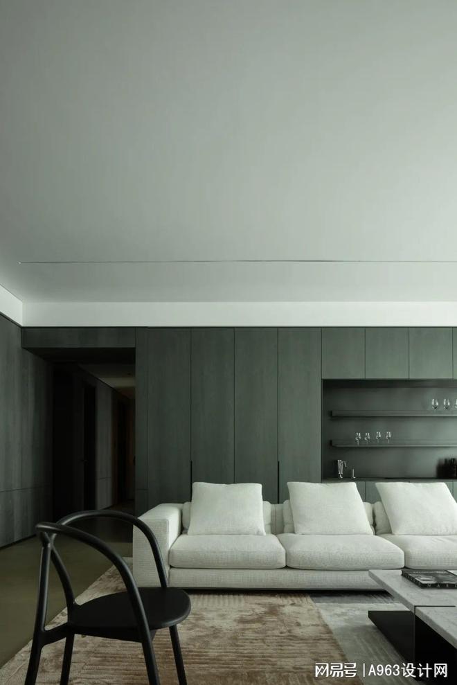 巨人设计新作丨338㎡后现代独白住宅-财神万利公馆(图3)