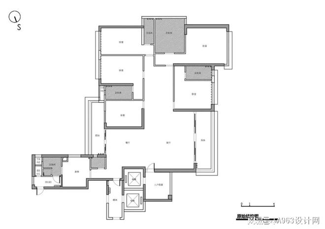 巨人设计新作丨338㎡后现代独白住宅-财神万利公馆(图8)