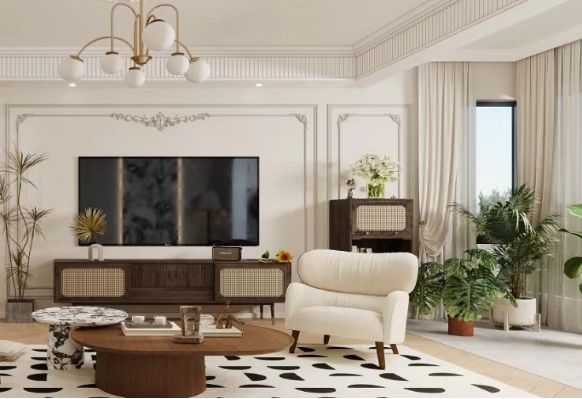 kaiyun入口：向丹「法式复古-碧桂园」武汉城市室内设计大