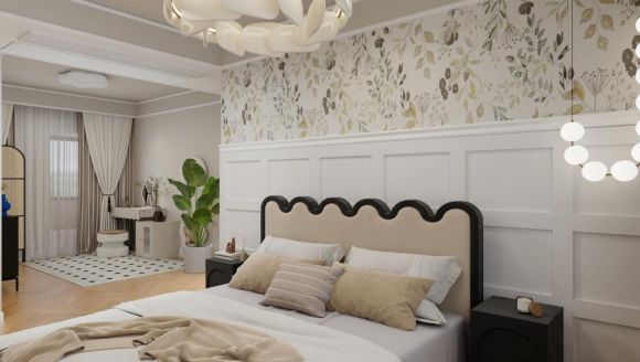 kaiyun入口：向丹「法式复古-碧桂园」武汉城市室内设计大赛获奖作品(图3)