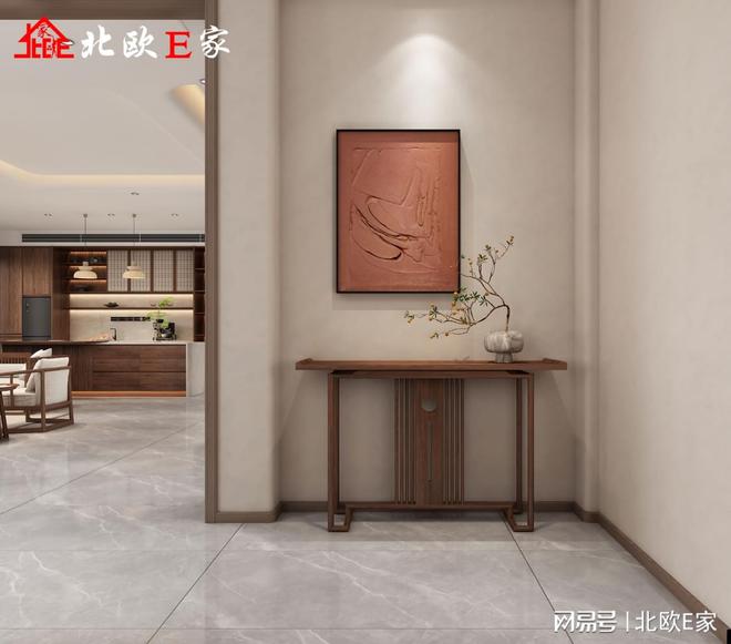 北欧E家：新中式家装设计美得不可方物