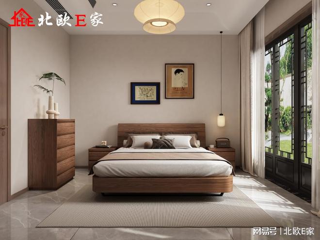 北欧E家：新中式家装设计美得不可方物(图6)