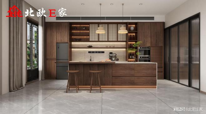 北欧E家：新中式家装设计美得不可方物(图3)