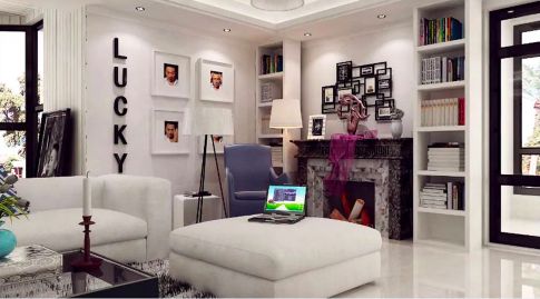 现代简约风YYDS！全包圆为艺人定制独特家装案例！(图2)