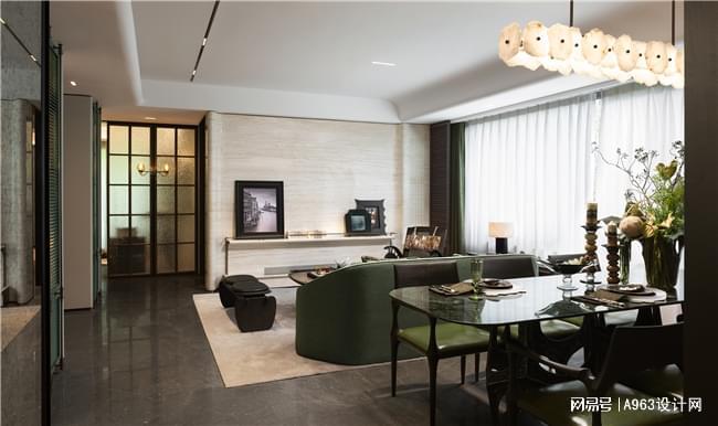 零次方设计145㎡样板房：海派雅奢繁华序曲(图2)