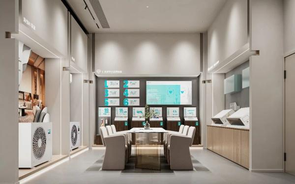 kaiyun入口：空调展厅设计案例-深圳信可威(图5)
