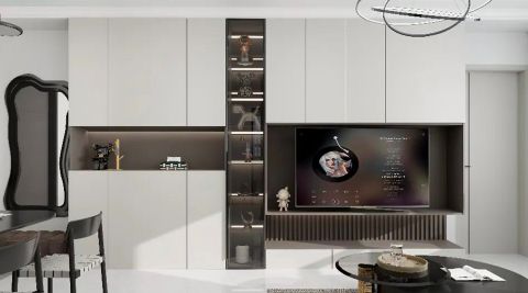 全包圆家居现代简约两居室展现高级与温柔的双重魅力(图2)