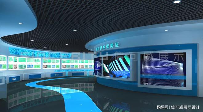 5个引人注目的企业展会展厅设计-深圳信可威(图4)