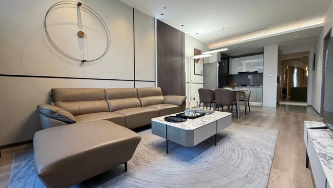 kaiyun入口：打造品味生活空间全包圆玛奇朵样板间展现极简