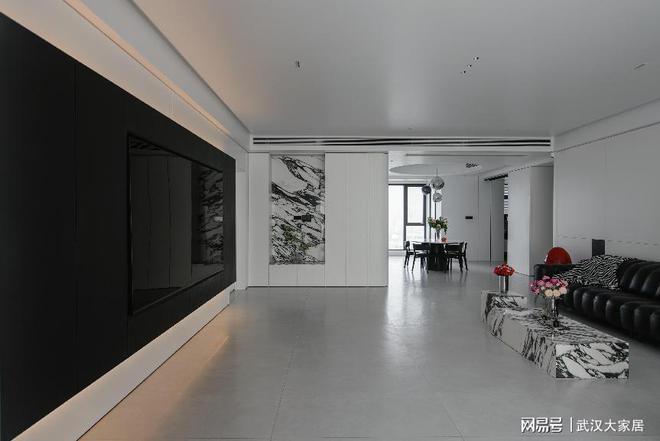 焦文迪【现代简约-平层】武汉城市室内设计大赛作品(图2)