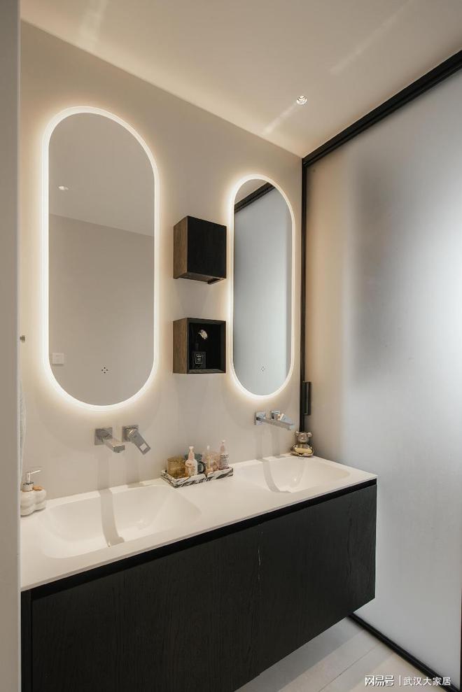 焦文迪【现代简约-平层】武汉城市室内设计大赛作品(图4)