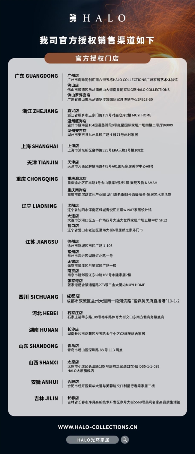 2025 CIFF广州｜HALO光环家居以向新力助力全球原创设计融合创新(图6)