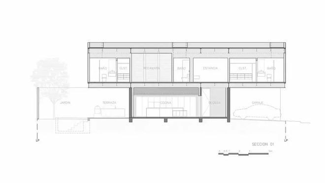 kaiyun入口：墨西哥圣地亚哥住宅设计突破传统人与自然的和谐共生(图9)