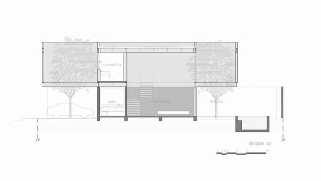 kaiyun入口：墨西哥圣地亚哥住宅设计突破传统人与自然的和谐共生(图8)