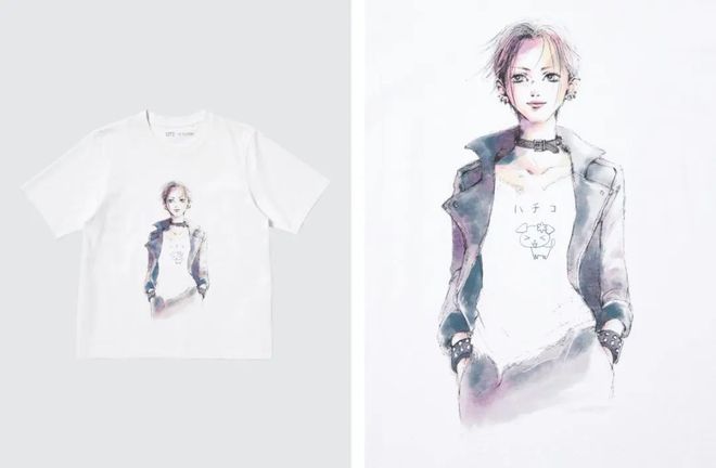 便宜啊！「优衣库UTx矢泽爱」联名定档发售！NANA痛衣！(图4)