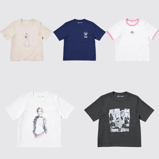 便宜啊！「优衣库UTx矢泽爱」联名定档发售！NANA痛衣！(图2)