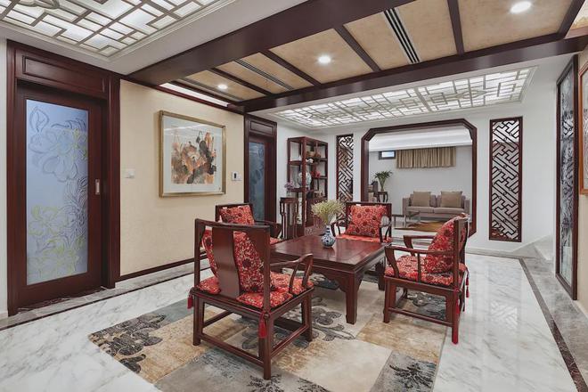 低调奢华的中式装修(图4)