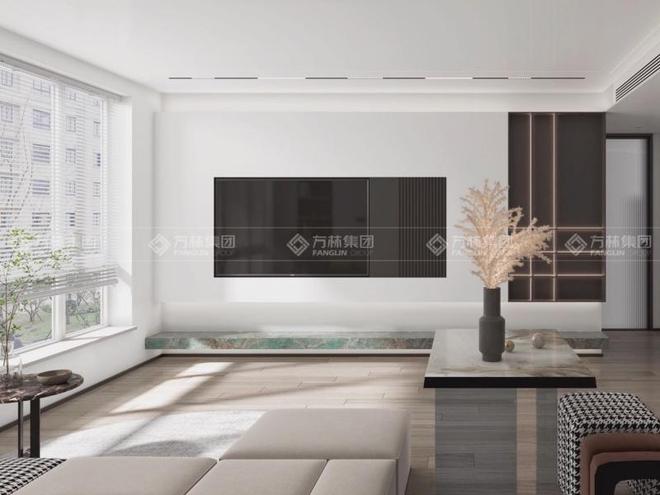 99㎡现代简约风·简洁的家居并非简单的勾画