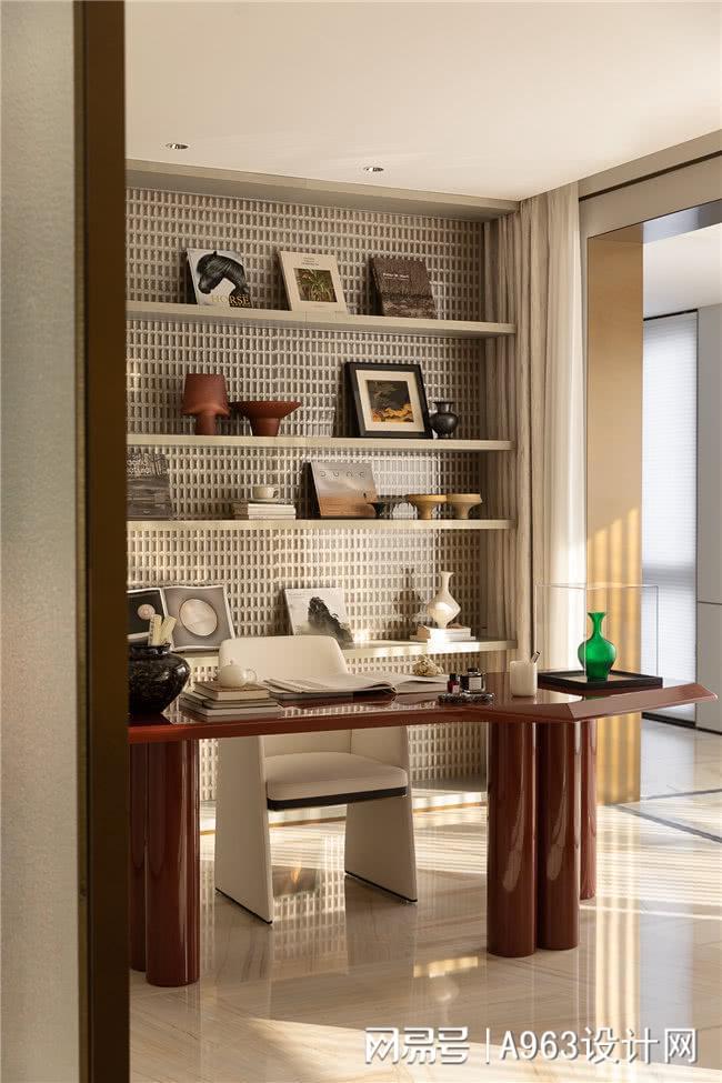 kaiyun网站：万境设计｜188㎡样板房：山水间的雅居逸境