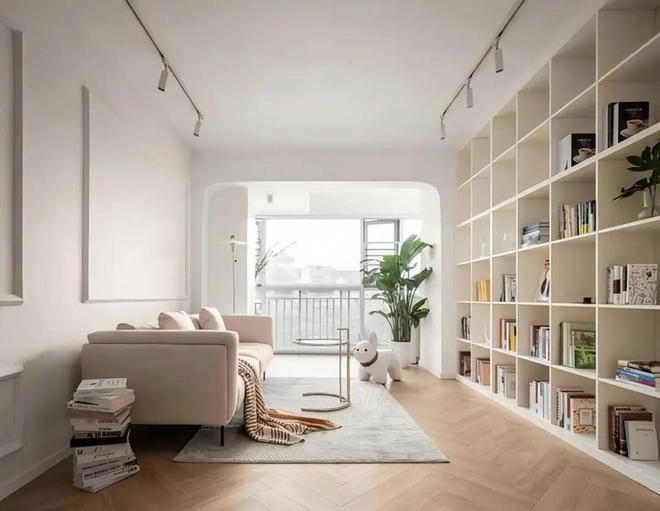 kaiyun：78㎡极简风设计小小的空间拥有5大功能区细节一步到位！(图3)