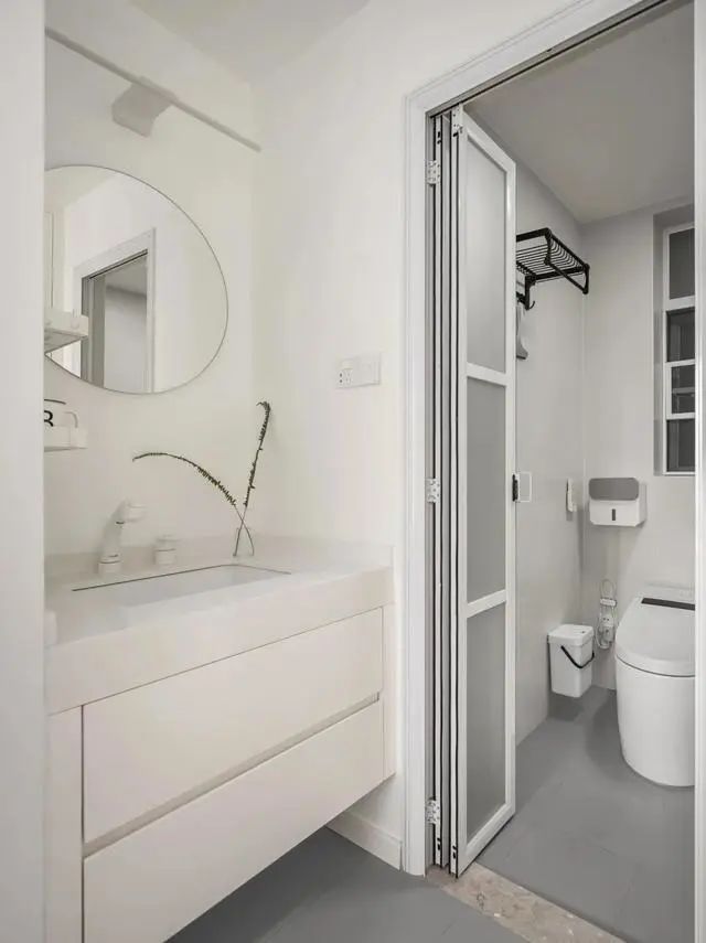 kaiyun：78㎡极简风设计小小的空间拥有5大功能区细节一步到位！(图7)