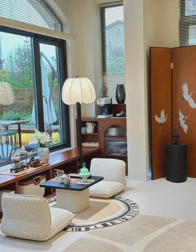 浙江95后280平大宅火了竟因4平阳台出圈新中式美翻网友(图7)