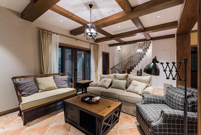 kaiyun：【嘉宁颂设计】北京别墅设计：开放式布局与美式风格的融合创新(图3)