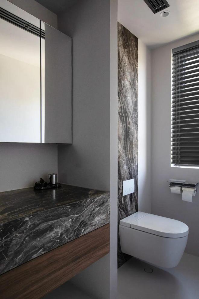 陈洁新作143㎡四居室精装格局重组打造单身女主的暗黑系互动奢居！(图7)