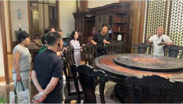 金华市侨商会一行莅临卓木王考察调研(图3)