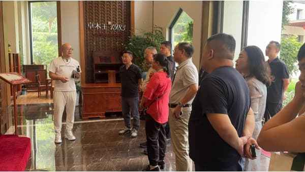 金华市侨商会一行莅临卓木王考察调研(图2)